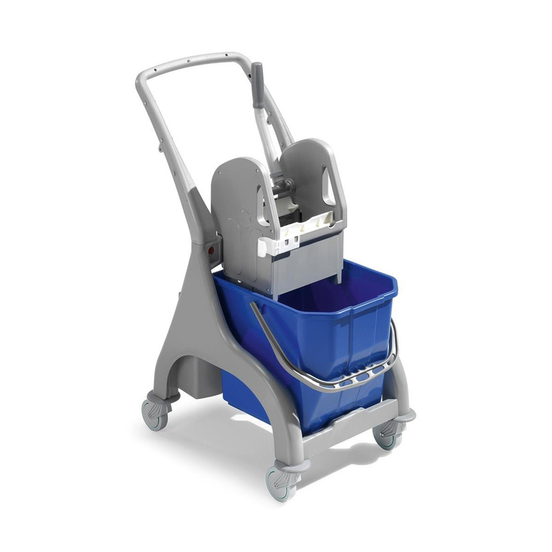 Karcher wózek z rączką, pojedyńczym wiadrem i prasą