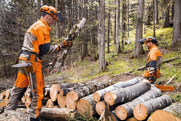 STIHL DYNAMIC VENT – spodnie ochronne klasa 1 - zastosowanie