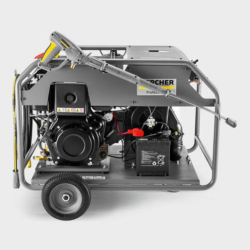 URZĄDZENIE WYSOKOCIŚNIENIOWE KARCHER HDS 8/20 D - mobilność i konstrukcja