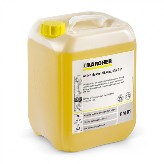 AKTYWNY ŚRODEK CZYSZCZĄCY RM 81 ASF 10L KARCHER