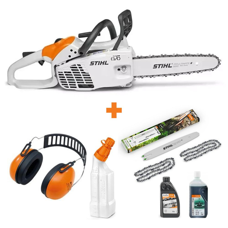 Stihl pilarka spalinowa MS 194 C-E PM3 [Moc 1,9 KM] Prowadnica: 35 cm 3/8” 1,3 E-Light