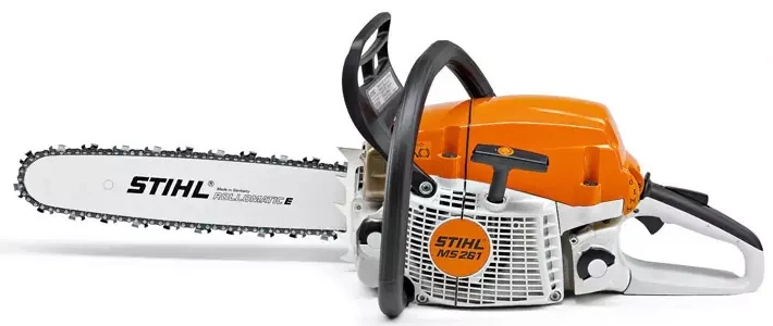 STIHL MS 261 RS Pro – Cut kit 12, oleje i pojemnik na łańcuch