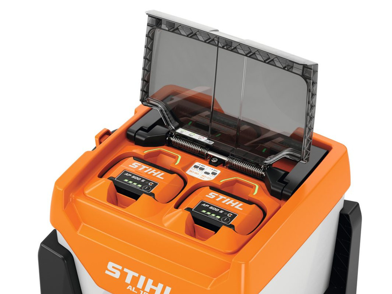 STIHL AL 1802 MO – ultraszybka ładowarka do akumulatorów ALLPRO / AP, 2 gniazda ładowania