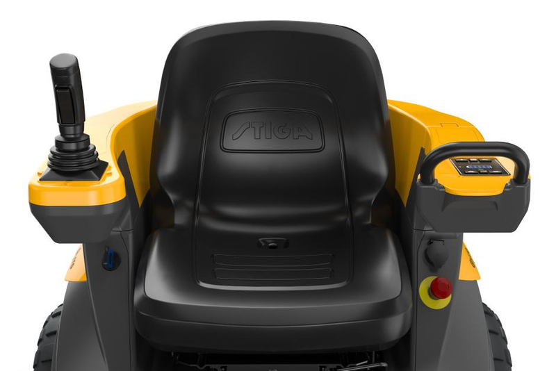 Akumulatorowy traktor STIGA Gyro 700e.