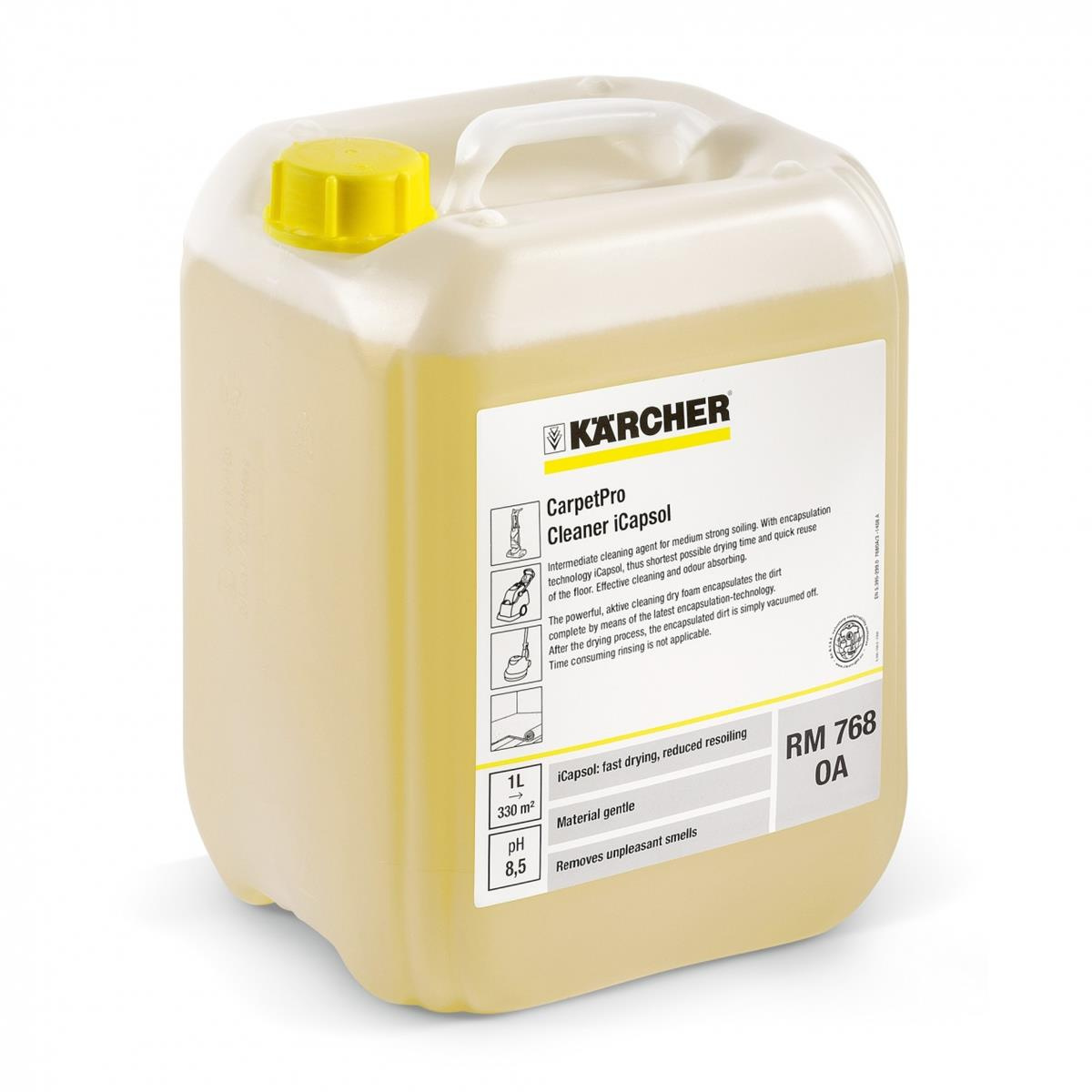 Karcher RM 768 iCapsol OA, 10L - efektywne czyszczenie i eliminacja zapachów