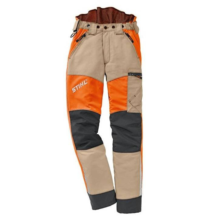 STIHL DYNAMIC VENT – spodnie ochronne klasa 1 - lekka konstrukcja i ochrona przed przecięciem
