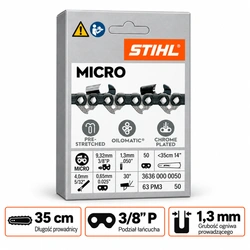 STIHL Łańcuch 3/8" 1,3 Picco Micro 3 / 50 ogniw