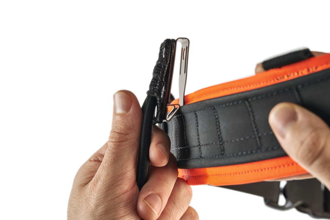 Klips mocujący ADVANCE X-Flex STIHL – stal sprężynowa - elastyczność w użytkowaniu