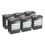 KARCHER Zestaw baterii AGM 6x 6V/285Ah, 36 V, 285 Ah, Bezobsługowe