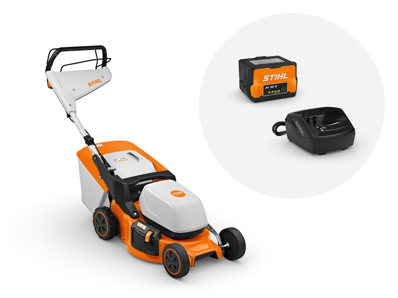 STIHL RMA 248 T, zestaw z AK 30 S i AL 101