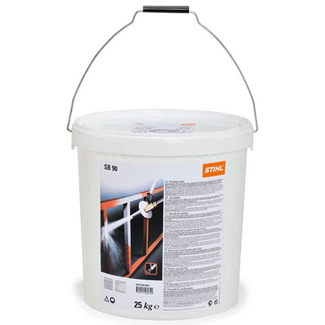 STIHL SB 90 granulat do piaskowania 25 kg (wiaderko) - skuteczność i wszechstronność