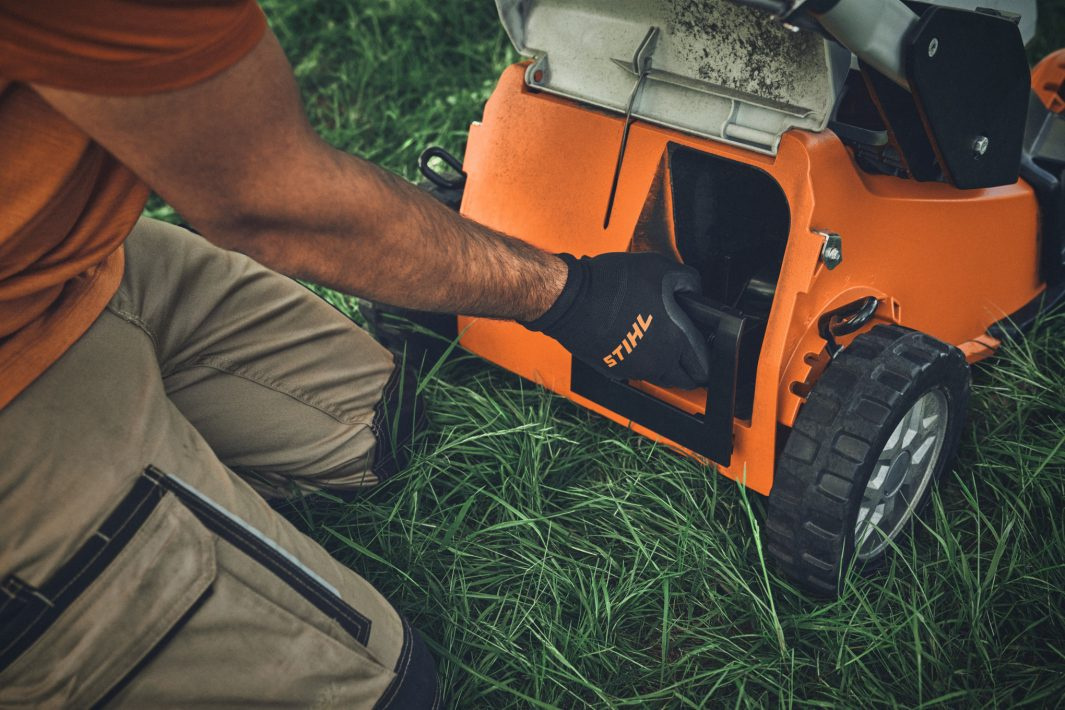 STIHL RMA 750 V – kosiarka akumulatorowa - duża pojemność kosza