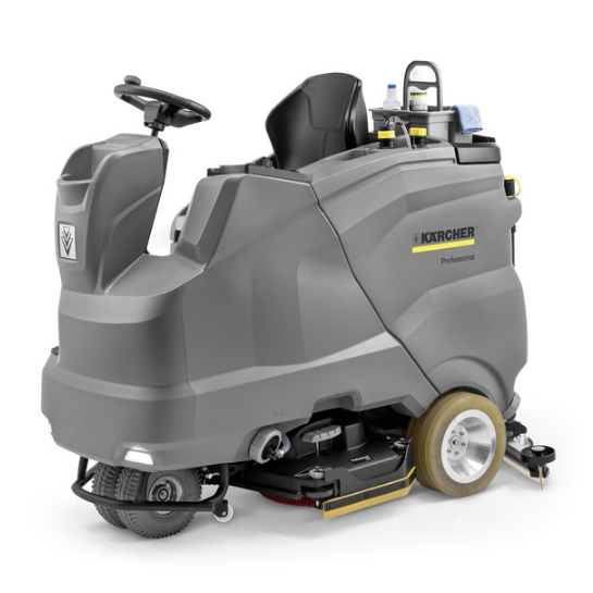 Karcher Szorowarka Samojezdna B 150 R - wydajność i wszechstronność