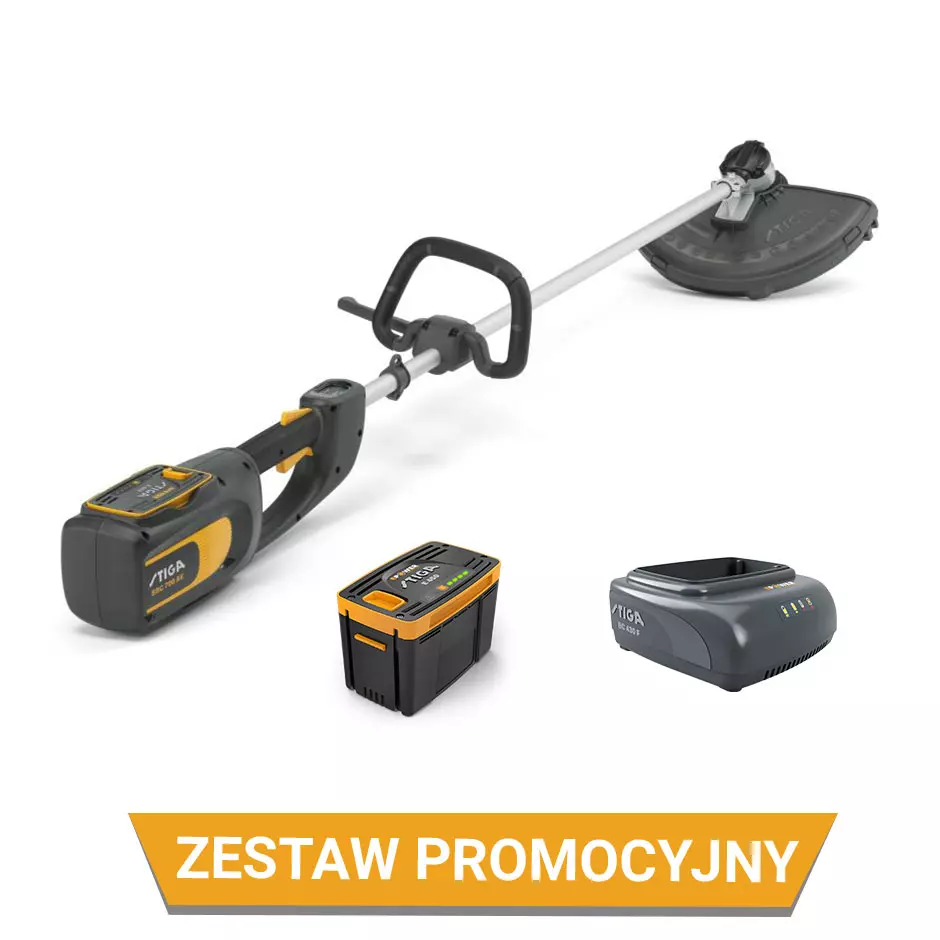 STIGA Kosa akumulatorowa BC 700e Zestaw promocyjny z E 440 i EC 415 S - innowacyjna technologia akumulatorowa