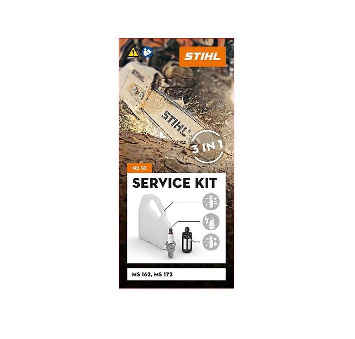 STIHL Zestaw serwisowy nr 18 do MS 162, MS 172 - łatwość wymiany i kompleksowe wsparcie