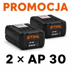 STIHL Zestaw 2 × AP 30 – akumulatory 270 Wh, System AP
