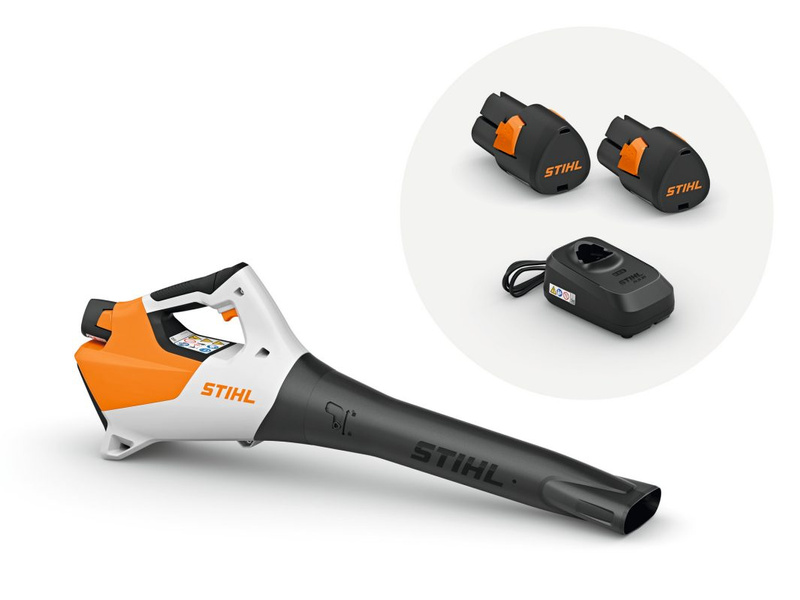 STIHL BGA 30 – dmuchawa akumulatorowa 5 N, 43 m/s, zestaw 2x AS 2 + ALS 31