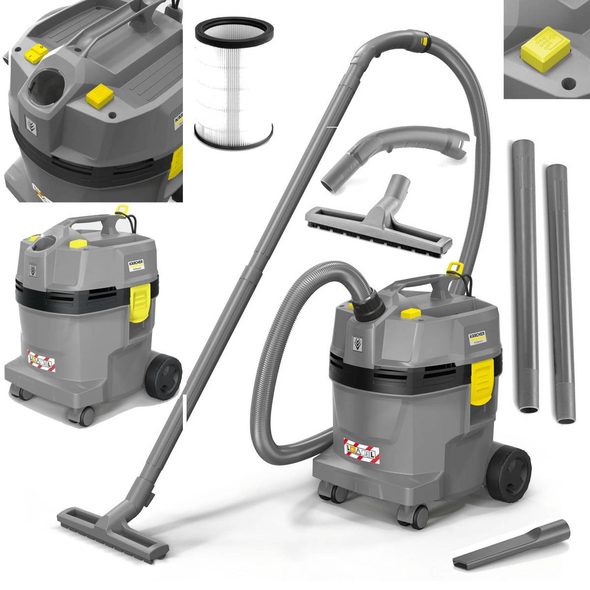 ODKURZACZ UNIWERSALNY 1300W NT 22/1 Ap L KARCHER - wszechstronność i moc