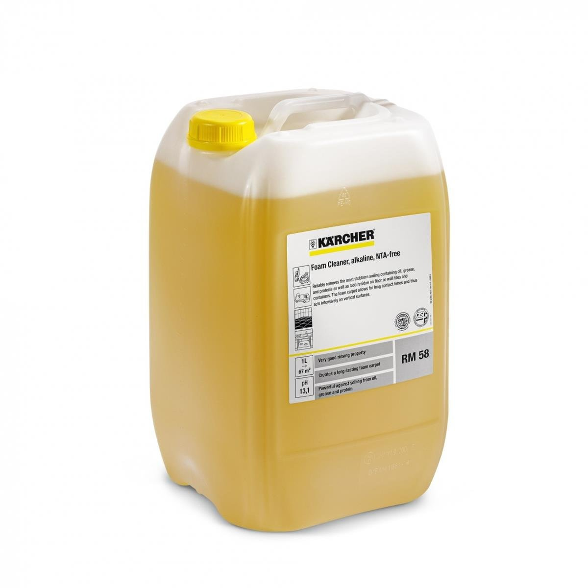 Karcher RM 58 Środek czyszczący zasadowy, 20L - skuteczność i wszechstronność