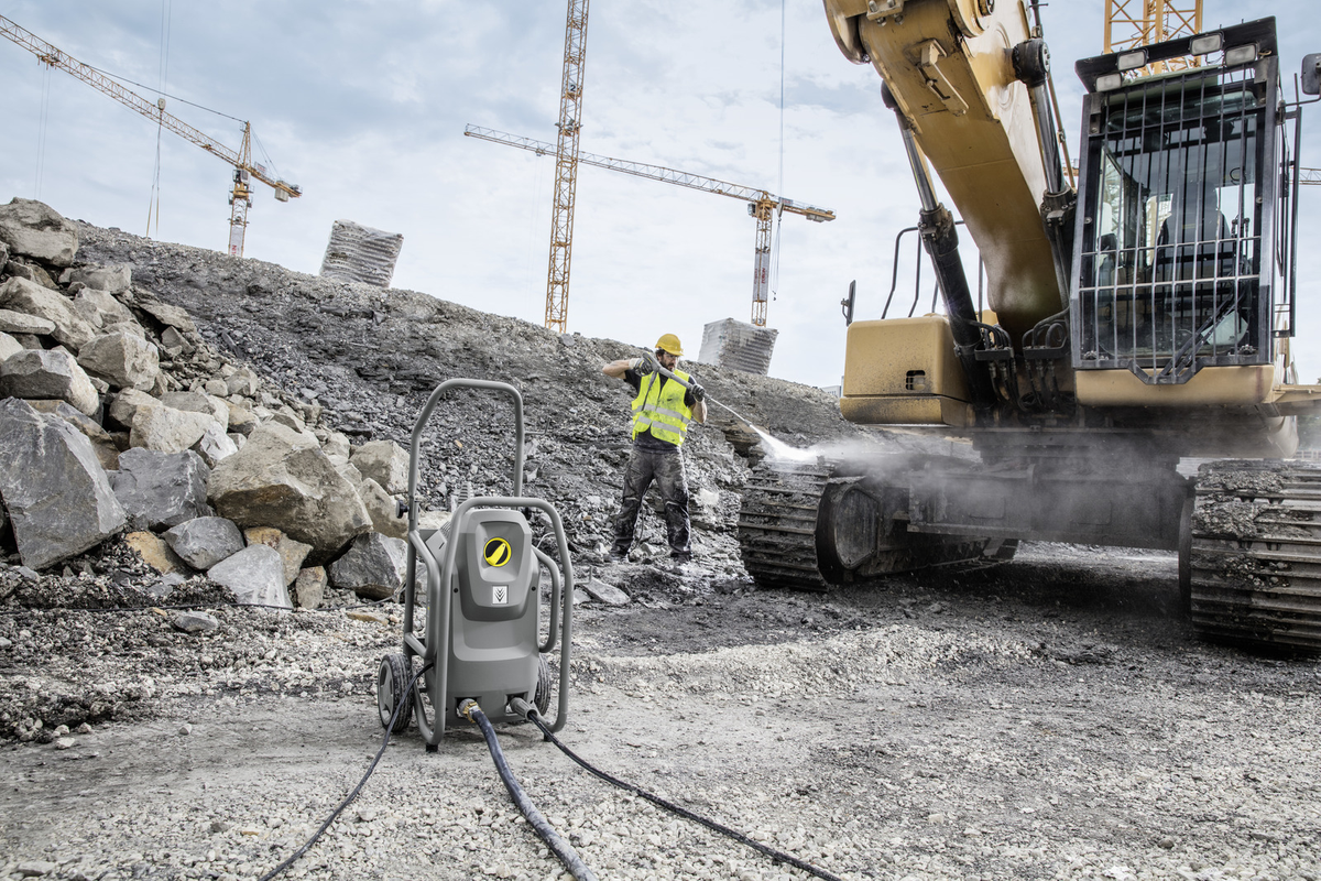 Karcher HD 6/16-4 M Cage - przemyślana koncepcja przechowywania akcesoriów