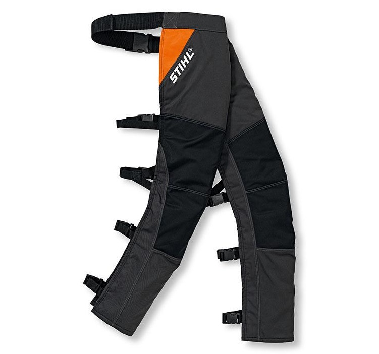 STIHL Ochraniacze przednie nóg Chaps 270° 105 cm - doskonała ochrona i komfort