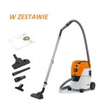 STIHL SE 62 E – odkurzacz przemysłowy, 1400 W + adapter do elektronarzędzi