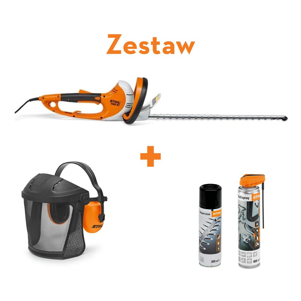 Stihl Nożyce elektryczne do żywopłotów HSE 61 - efektywność i precyzja cięcia