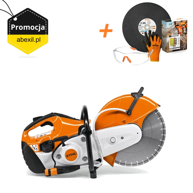 STIHL TS 420 – przecinarka spalinowa, tarcza diamentowa D-B10 350 mm