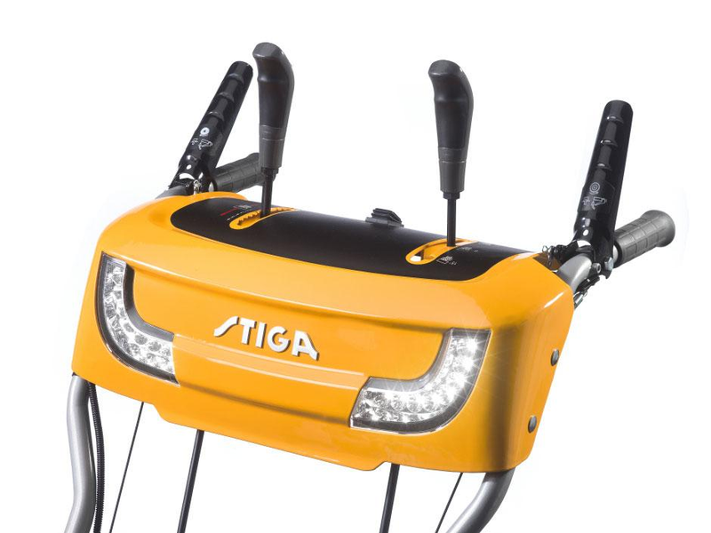 STIGA SWS 800 GE - zamiatarka spalinowa z rozruchem elektrycznym