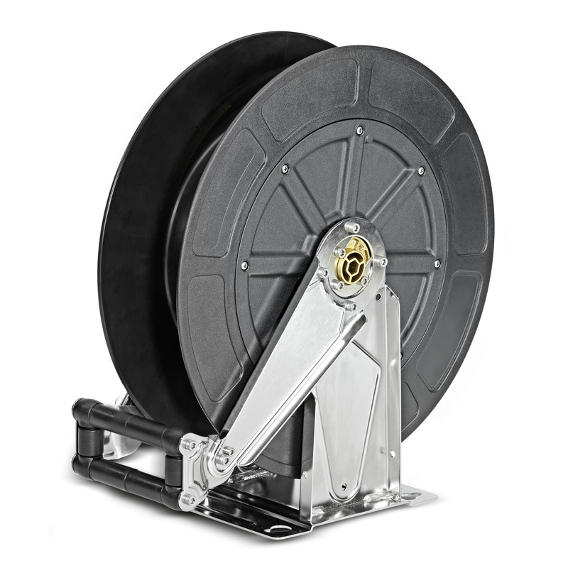 Karcher automatycznie zwijany bęben na wąż (inox)