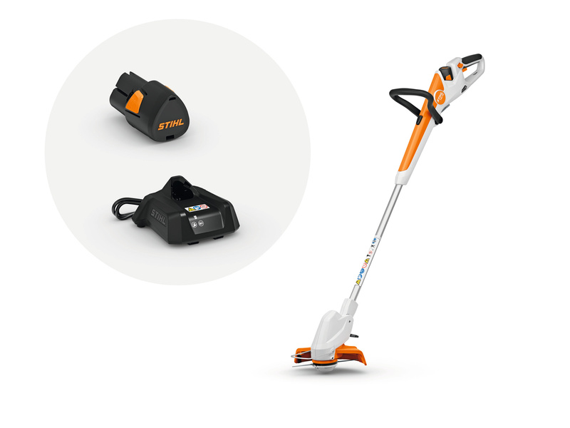 STIHL FSA 30 – kosa akumulatorowa, Zestaw: AS 2 + AL 1