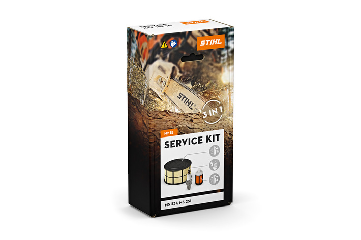 STIHL Zestaw serwisowy nr 15 do MS 231, 251 - kompleksowa obsługa i dbałość o detale