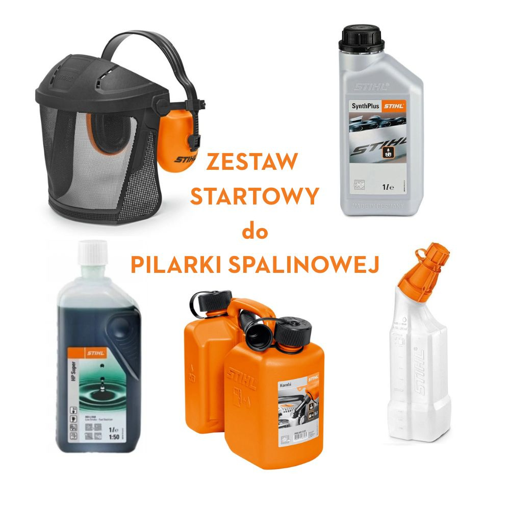 Zestaw startowy STIHL do pilarki spalinowej – KOMPLET - bezpieczeństwo i wygoda