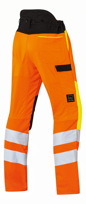 STIHL Protect MS Pomarańczowe Spodnie Ochronne Do Pilarki