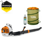 STIHL BR 450 – dmuchawa plecakowa, 28 N, 99 m/s