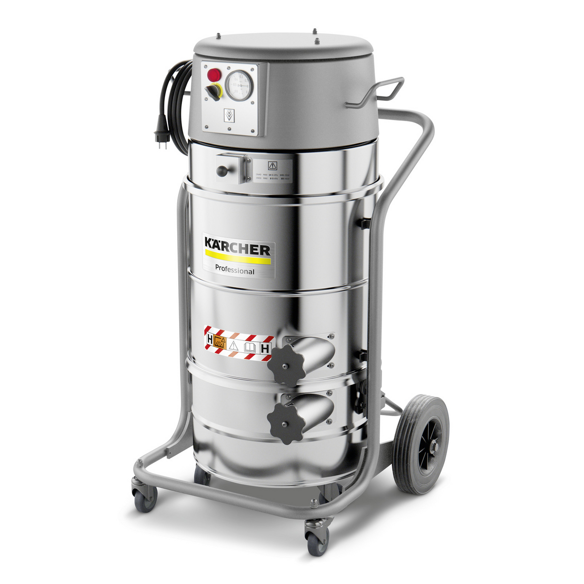 KARCHER ODKURZACZ PRZEMYSŁOWY IVM 60/24-2 M ACD WS - wydajność i bezpieczeństwo