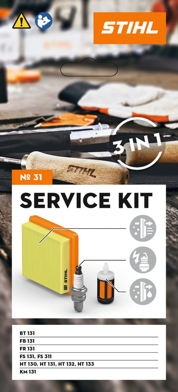 STIHL Zestaw serwisowy nr 31 do FS 131/311, FR/FB 131, HT 130/131/132/133/135, KM 131, BT 131