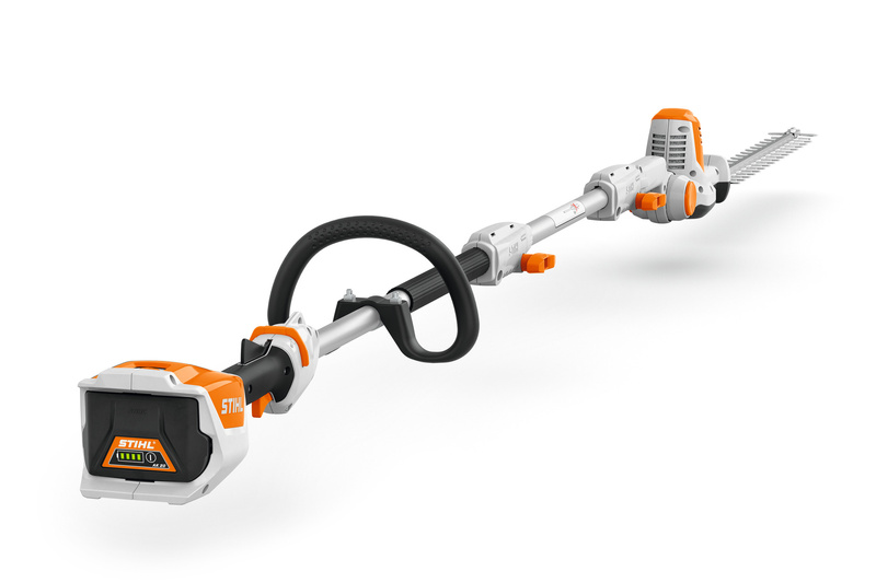 STIHL HLA 56 – nożyce akumulatorowe na wysięgniku, Zestaw: 2× AK 20 + AL 101