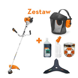 Stihl Kosa spalinowa FS 120 [Moc 1,8 KM] głowica żyłkowa AC C26-2 - ZESTAW