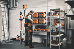 STIHL CM 12, Sterowanie ładowaniem