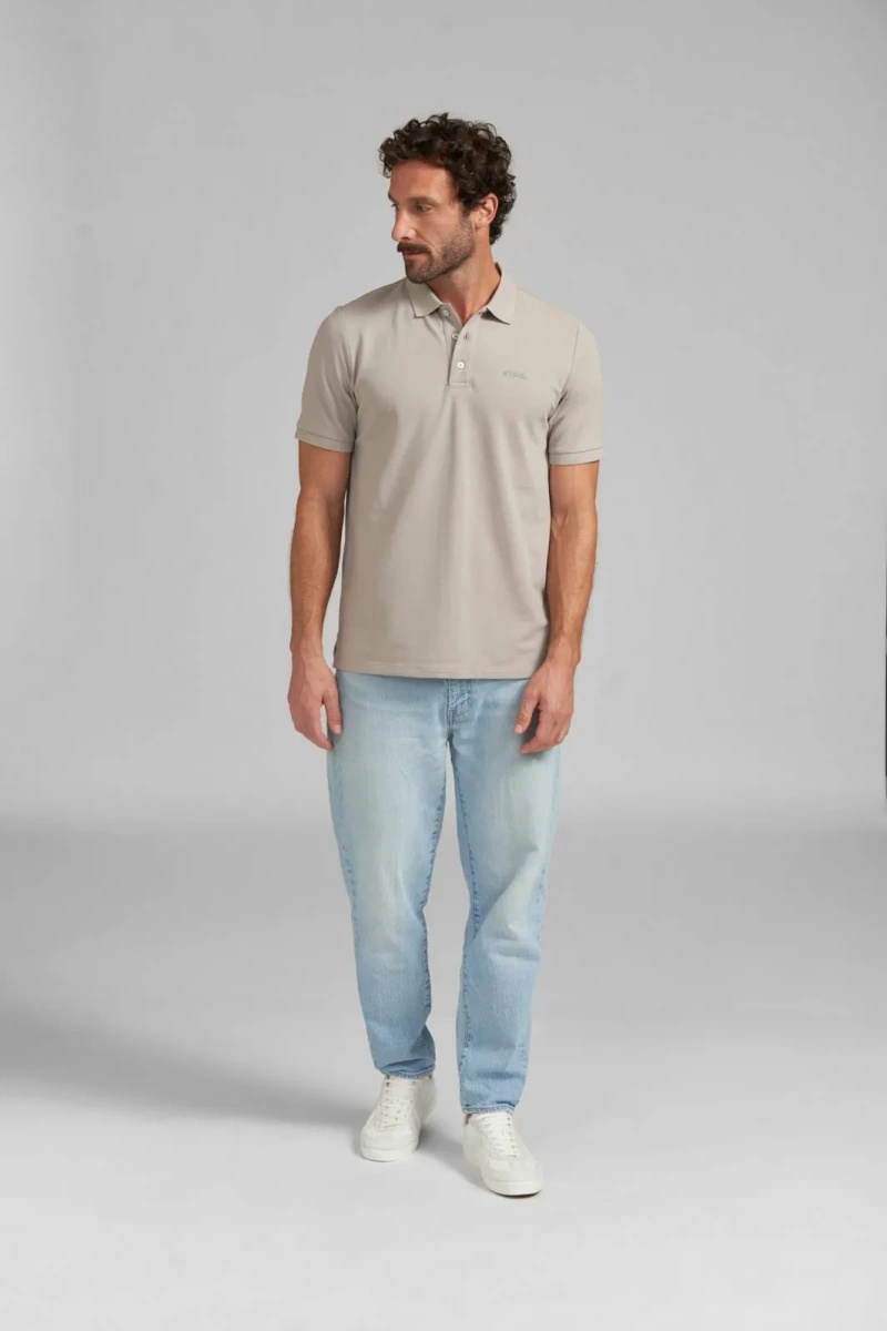 Koszulka polo BASIC GREY - styl i wszechstronność