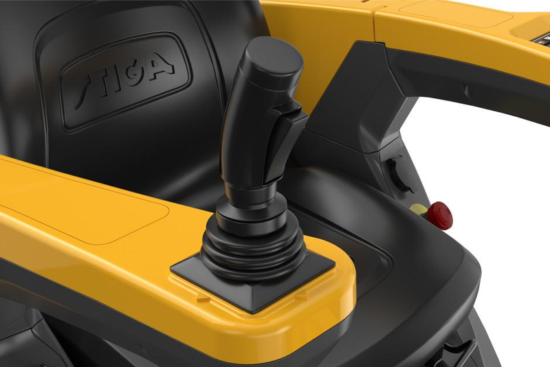Akumulatorowy traktor STIGA Gyro 700e.
