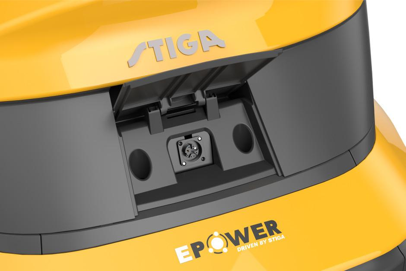 Akumulatorowy traktor STIGA Gyro 700e.