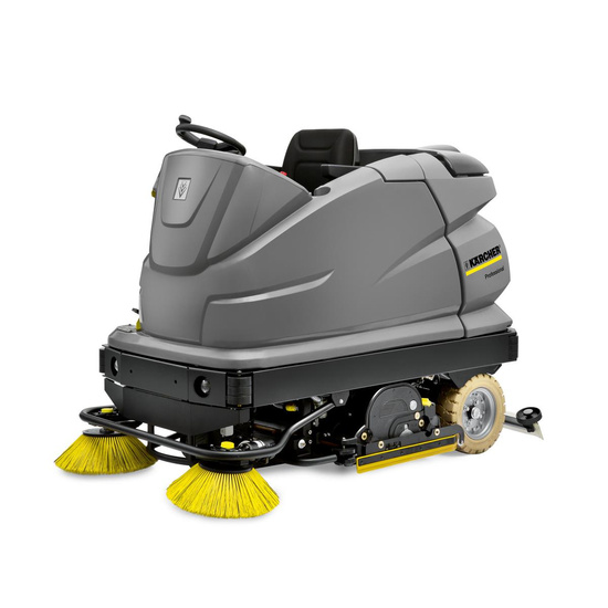Add-on kit side broom