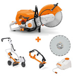 Stihl Przecinarka spalinowa TS 710i, 350 mm/14" - ZESTAW