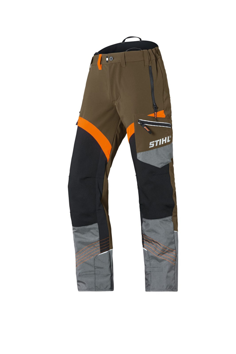 STIHL ADVANCE X-Climb – spodnie robocze Torf - wodoodporność i ochrona