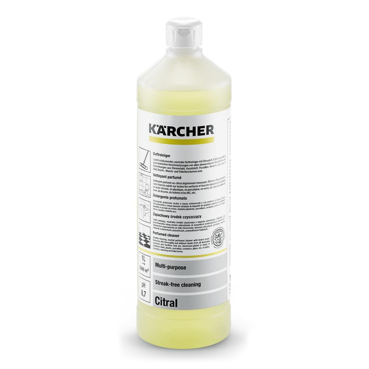 Kracher Citral środek odświeżająco-czyszczący 1L - skuteczność czyszczenia