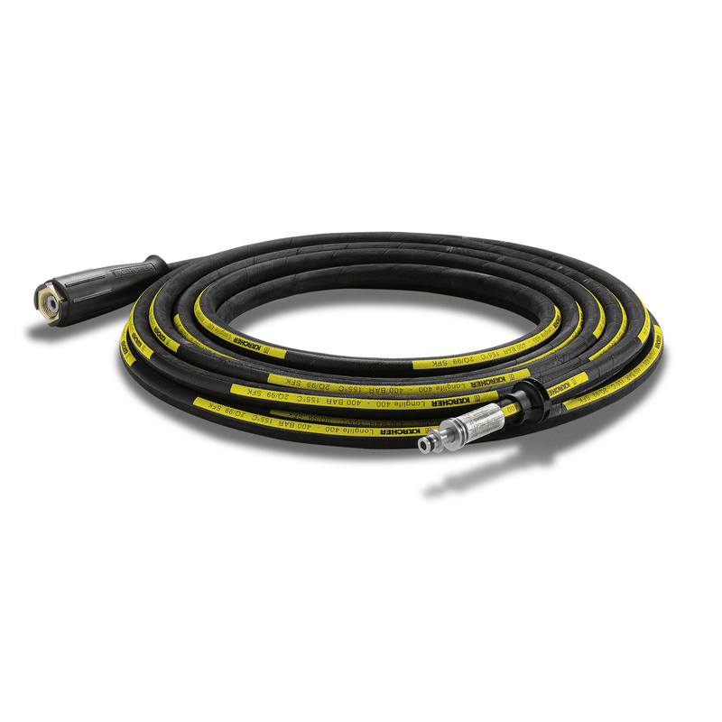 KARCHER Wąż wysokociśnieniowy Longlife, 20 m, ID 8, 400 bar, 1 x M22 x 1,5 / 1 x złącze AVS do bębna do węża