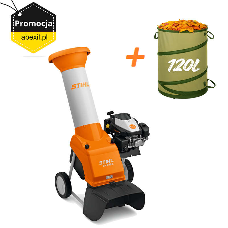 STIHL GH 370 S – rozdrabniacz spalinowy, 3,4 kW, MultiCut 370